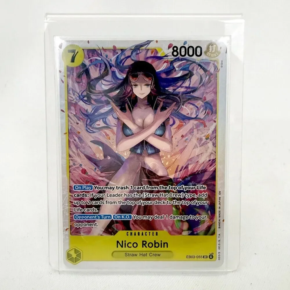 Nico Robin EB03-055 SR Extra Booster One Piece Heroines Edition NM Card EN